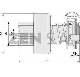 ZEN 0392 - Impulsor de Partida - Imagen 2
