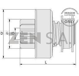ZEN 0376 - Impulsor de Partida - Imagen 2