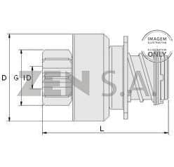 ZEN 0351 - Impulsor de Partida - Imagen 2