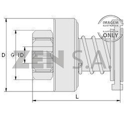 ZEN 0976 - Impulsor de Partida - Imagen 2