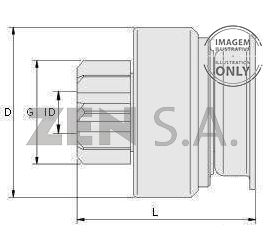 ZEN 0617 - Impulsor de Partida - Imagen 2