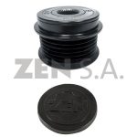 ZEN 6006 - Polea Rueda-Libre con Amortiguamiento Z-VIB