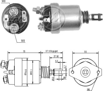 ZM-567 — Solenoides y Relés