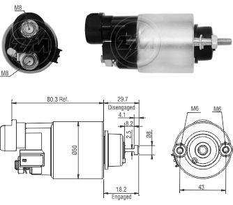 ZM-6-708 — Solenoides y Relés